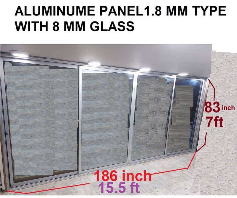 ALUMINUME PARTITION FORSALE 0