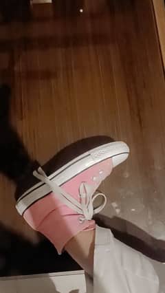 pink colour real converse