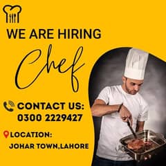 Chef Required/ Chef Job / Chef