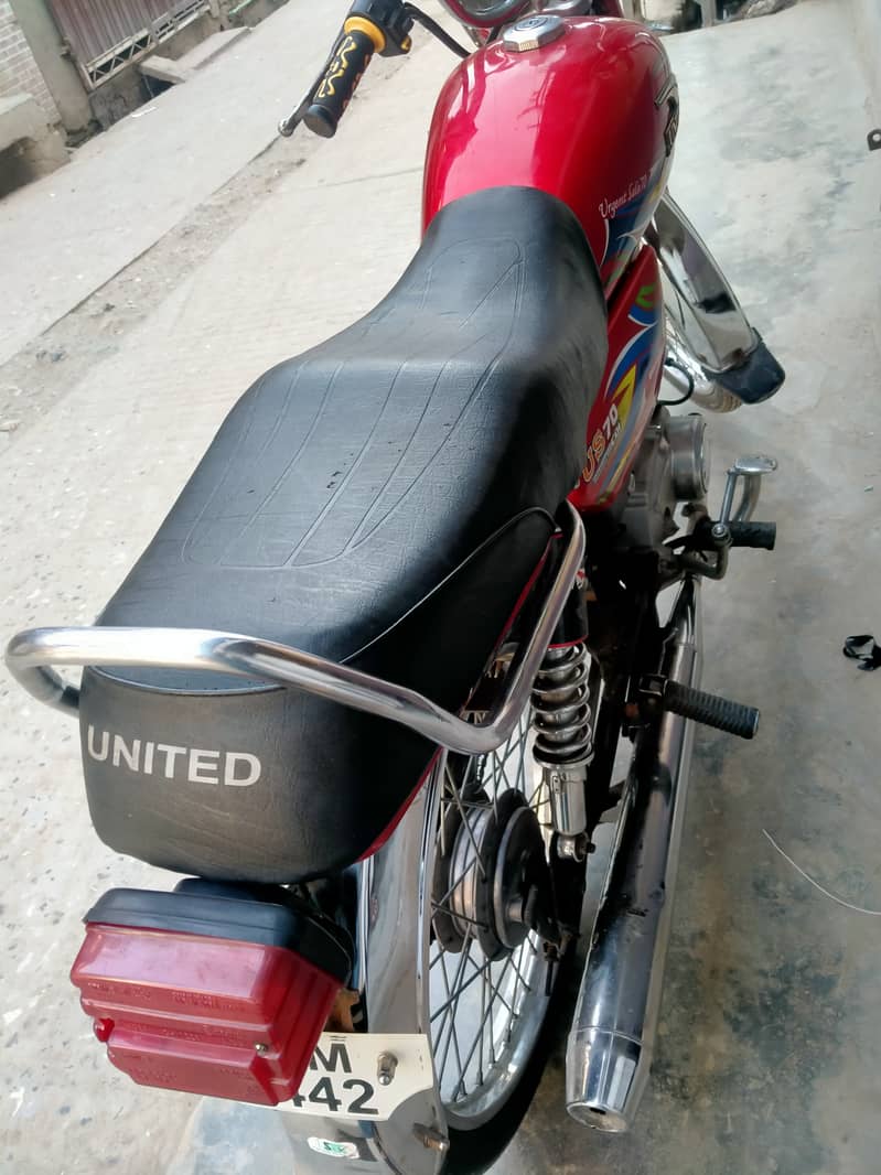 United 70cc model 2019 rawalpindi number  price 55000 4