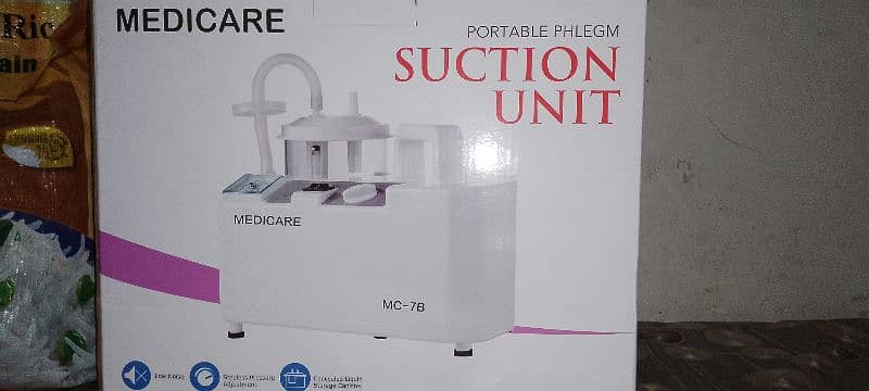 Urgent Sale Medicare Portable Phlegm Suction Unit (MC-7B) 1