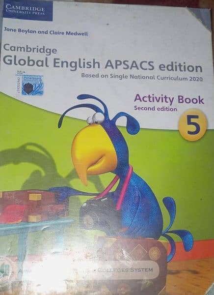 Aps class 5 books condition use but new 7