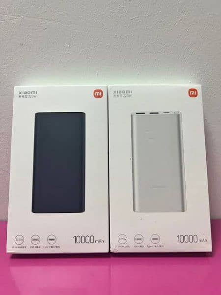 Xiaomi Power Bank 
 10000mAh 22.5W Fast Charging 100℅ original 0