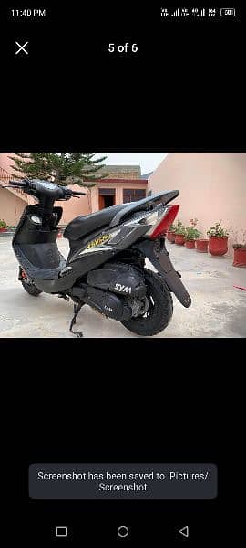 SYM GT touring 125cc 2015 for sell or exchange in any good bike. 1