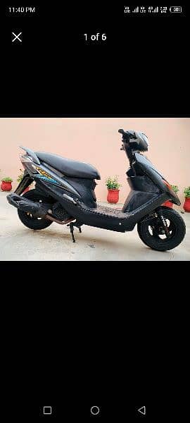 SYM GT touring 125cc 2015 for sell or exchange in any good bike. 4