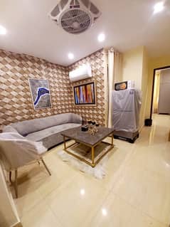 One badroom apartment available for rent daily basis in Bahria town