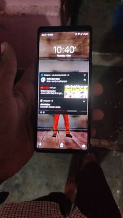 Sony Experia 5 9.8 condition touch problem two  line pta approved