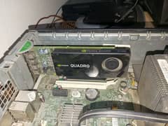 GPU : NVIDIA QUADRO K1200 4GB DDR5