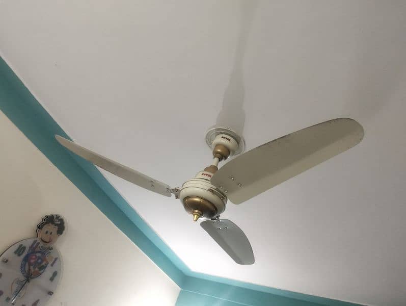 royal fan low electricity fan 70 wt new condition 5month use 0