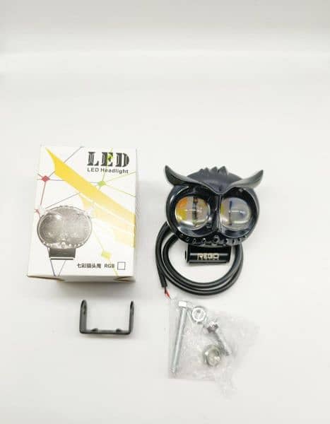 1pc owls LED headlights for bike|headlights for sale 0