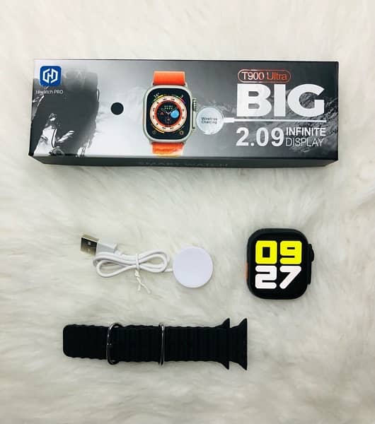 Wireless Charger + Handfree + T900 Watch 0
