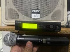 Shure SLX4 Wireless Microphones SM58