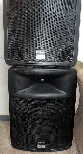 Peavey Speakers Impluse 1015-8 Black Widow USA 0