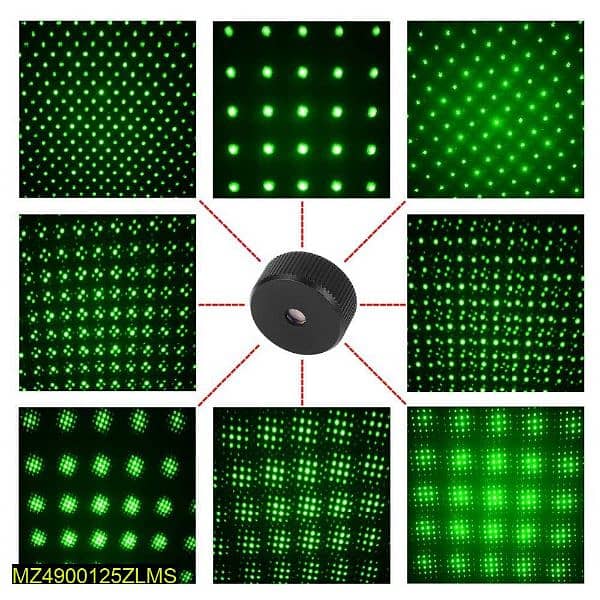 Green laser light dischargeable 4
