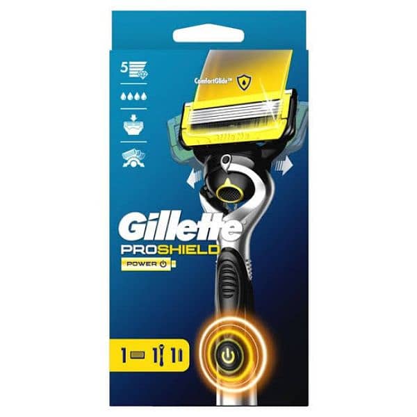 NEW ELECTRIC Gillette PROSHIELD Power (UNTOUCH) 3
