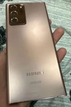 Samsung galaxy Note 20Ultra