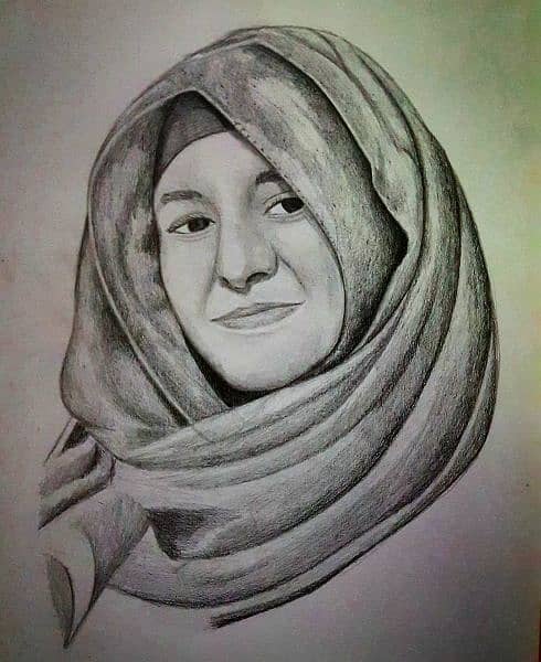 Customised Handmade Pencil Sketch Drawing Artist in Lahore Pakistan 2