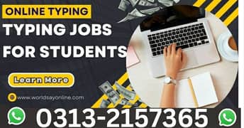 Part time Online job/Data Entry/Typing/Assignment/Teachingc 0