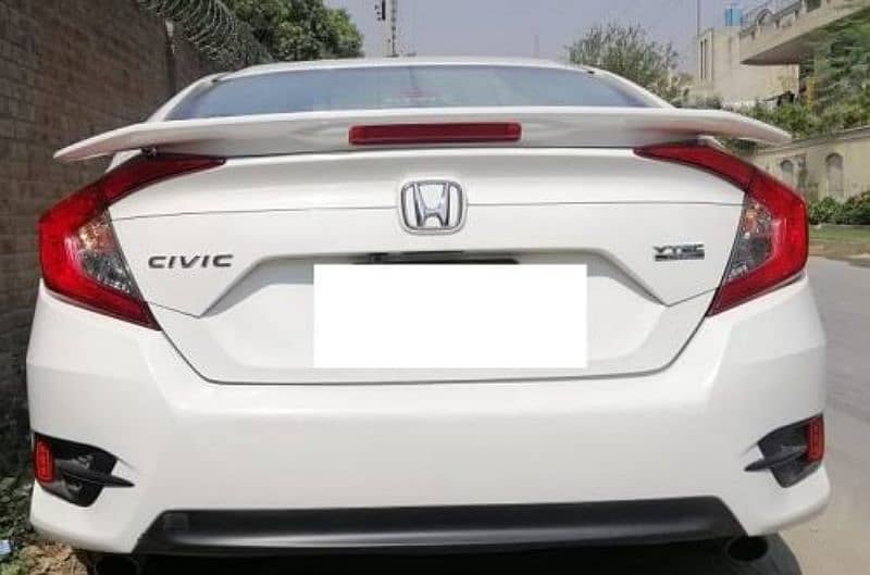 Honda civic x Rs new spoiler 0
