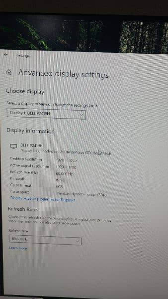 Dell 24" IPS Borderless bezelless monitor led 4