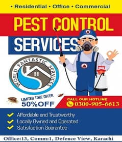 Pest Control For Termite (deemak) Cockroaches Bugs Rats Fumigation