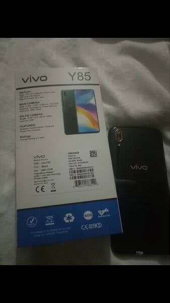 Vivo y85 dual sim pta prove with box 1