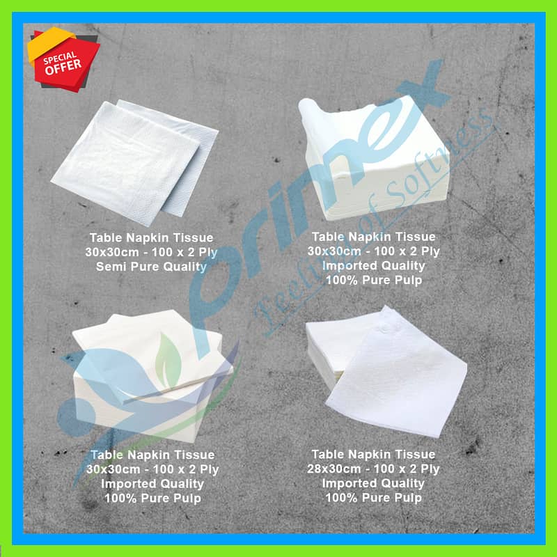 Tissue Box | Tissue Roll | Table Napkin | Hygiene Tissue | Toilet Roll 3