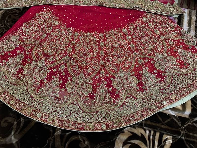 bridal lehnga and shirt with dupata 1
