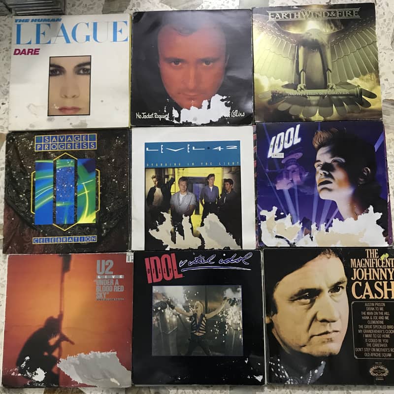 English LP vinyl records collection 2
