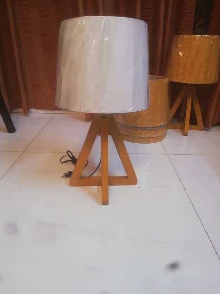 wooden Table lamps 6