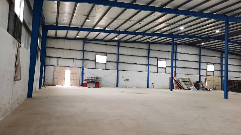 Warehouse Storage Space 20000 Sq Ft Covered Vacant For Rent 1