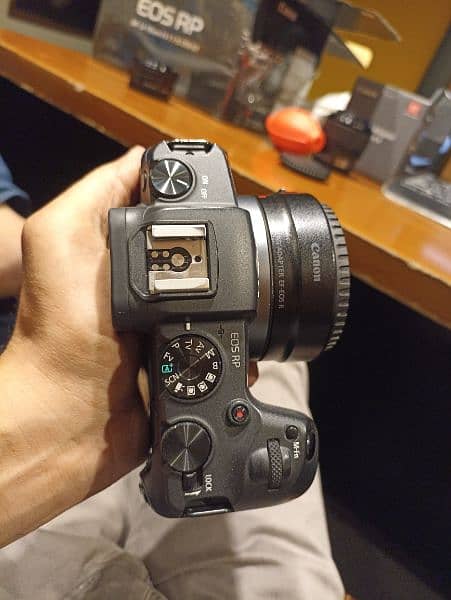 Canon EOS RP body with Canon Adapter EF-EOS R 
Just Like Brand New 4