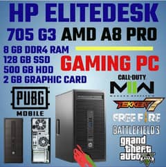HP elite desk 705 G3 AMD A8 PRO