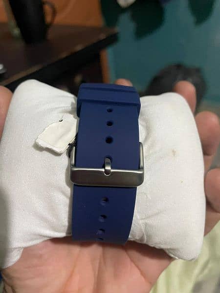 Guess Men’s Quartz Blue Silicone Strap Blue Dial 43mm Watch GW0203G7 2