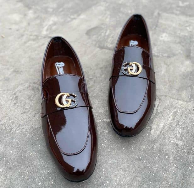 Men Leather formal dress shoes 1