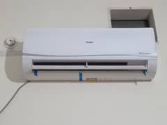 Haier 1 ton inverter ac 12hf with 20 feet pipe lenght