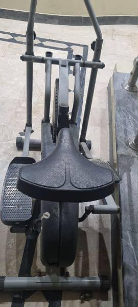 imported Used elliptical exercise cycle spin seated bike magnetic cros 13