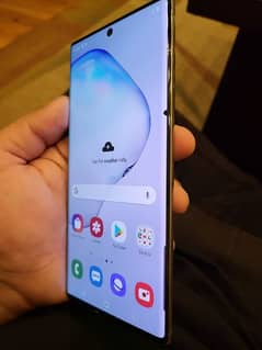SAMSUNG NOTE 10 PLUS 5G IN DECENT COMDITION 12/256