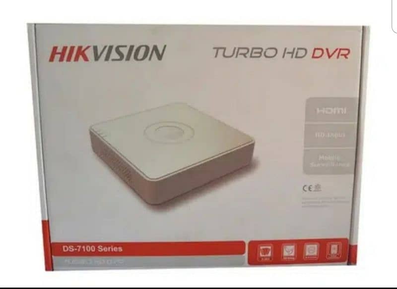 Hikvision 4ch DVR 2mp 0