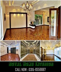 Home Office Renovation/Decor Wall's/Flooring/Wooden Ceiling Paint Work 0