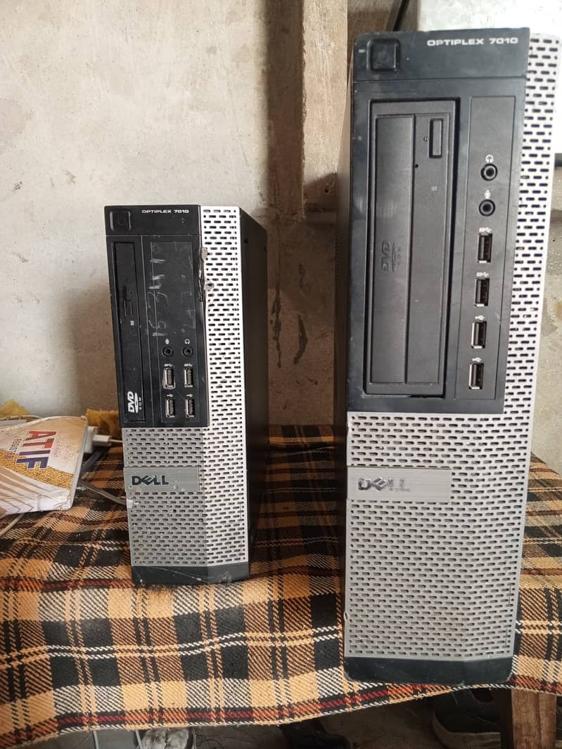 dell 7010 Core i5 3th generation 2pc available. 03098767028 0
