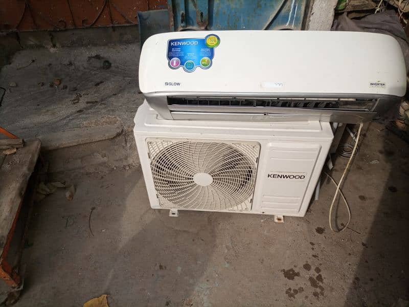 Kenwood Ac 1ton inverter Ac sell. good condition working is good 1