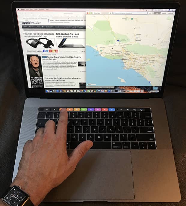 macbook pro 2016 touch panel CTO 3