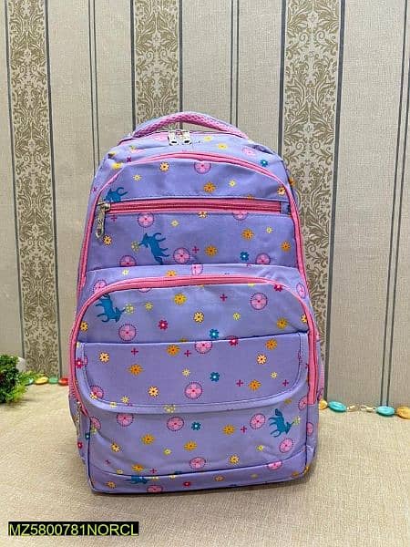Girl's Nylon Casual Backpack . . . . Free home Delivery 1