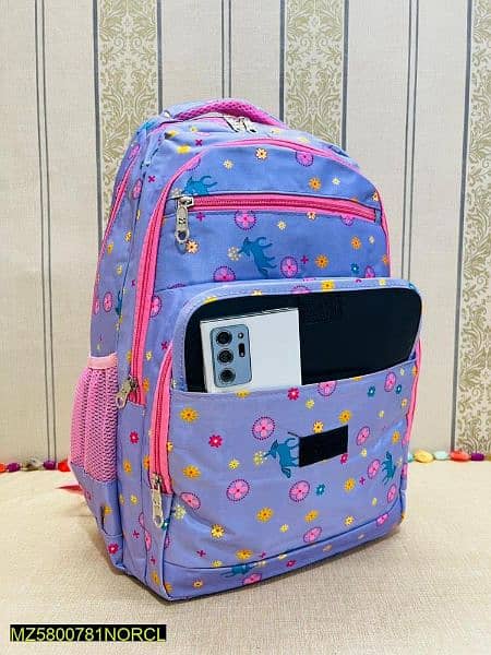 Girl's Nylon Casual Backpack . . . . Free home Delivery 5
