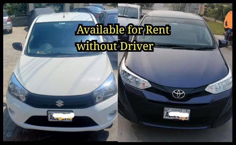 Rent a car without driver /TOYOTA YARIS Self drive/Car rental Lahore 7