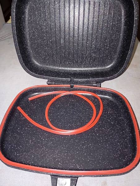 sonex die-cast grill pan extra rubber available in this price 2