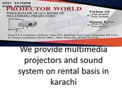 multimedia projector shop in karachi o3oo 291875o