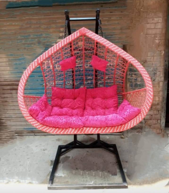 Hanging Swing Chair Diamond shape | Double Seater Swing | Free Deliver 1