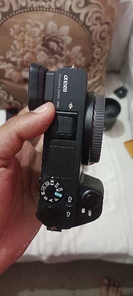 Sony Camera A6500  like a new Body with Lens 6